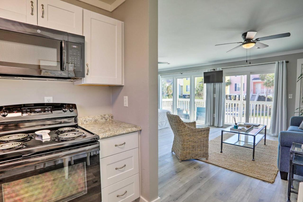 Updated Studio 1-Block Walk To Surfside Beach! Myrtle Beach Exterior foto